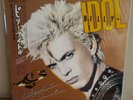 BILLY IDOL - WHIPLASH SMILE - vinyl LP - Japanese - OBI - INSERT