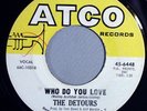 HEAR IT 50's R&B Soul 45 rpm record The Detours 
