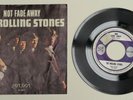 ROLLING STONES: NOT FADE AWAY PICTURE SLEEVE + PURPLE AND WHITE 45rpm PS