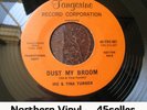 ? IKE & TINA TURNER promo 'Dust My Broom' northern soul 45