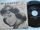 ANNETTE FUNICELLO Dreamin' About You VG+ to Ex 1961 PS VISTA 45 PICTURE SLEEVE