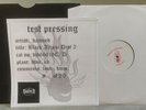 THE DAMNED  'The Black Album Disc 2' 2008 Devils Jukebox Test Pressing