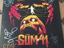 Sum 41 - Order In Decline 12” Yellow Vinyl Lp Signed Autographed - New Sold Out