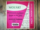 Pacific LDP-F103 - Mozart - Divertissements Quartets - PARRENIN QUARTET - RARE