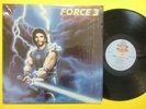 Force 3 Warrior of Light LP Record Shrink 1988 Christian XIAN Pure Metal EX Rare