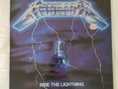 Metallica Ride The Lightning, 1st U.S. Pressing, Megaforce Records MRI 769
