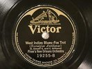 JAZZ PIRON'S NEW ORLEANS ORCHESTRA West Indies Blues VICTOR 19255
