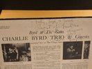 Autographed CHARLIE BYRD At The Gate Riverside RM-467 Mono