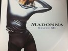 Madonna Rescue Me 12 Vinyl Record UK Single with Poster | Excellent Condition