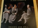 Black Sabbath Heaven And Hell record L.P. 1980 Ex cond test played