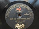 78rpm Arthur Fields Pathe 22111 Bring Back/ My Doughnut Girl Salvation Army