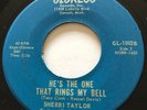 NORTHERN SOUL R&B Sherri Taylor HE'S THE ONE THAT RINGS MY BELL Gloreco 45 NM