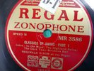 78rpm REGINALD DIXON classics of swing MR 3586