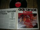 CECIL TAYLOR  3 PHASIS  1979 New World Records USA  VINYL in MINT
