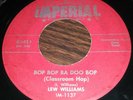 Rockabilly 1956 Rare Lew Williams 