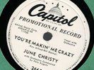 3 JUNE CHRISTY FEMALE JAZZ VOCAL CAPITOL 10