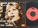 PETER DOYLE AND THE NEW SEEKERS SINGLE MADE IN PORTUGAL 45 PS 7 *HANDS OF TIME*
