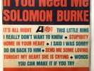 Solomon Burke ?– If You Need Me LP Vinyl Record Funk Soul Original 1963 VG+