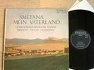 SMETANA Ma Vlast VACLAV NEUMANN 1stPress black/silver ETERNA STEREO 2LP MINT