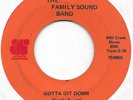 THE FAMILY SOUND BAND Gotta Git Down on Artist's Recording RARE Ohio funk 45
