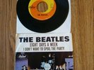 The Beatles “Eight Days A Week” 1965 tab cut picture  sleeve + ex cond record US