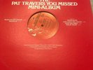 Pat Travers ?– You Missed Mini-Album (Red Vinyl Promo) Signed   Boom Boom NM