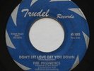 Northern Soul THE PHONETICS Don't Let Love Get You Down TRUDEL 45 HEAR
