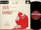 CS 6174 FFSS BB Ravel, Prokofiev string quartets, Carmirelli Quartet = SXL 2231
