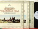 Archiv 198 186-8 3 discs Pierre Fournier, Bach 6 solo cello suites