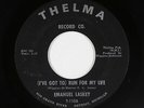 Northern Soul 45 - Emanuel Laskey - (I've Got To) Run For My Life - Thelma - mp3
