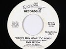Northern Soul 45 - Ann Sexton - You've Been Gone Too Long - 77 - VG+ mp3 promo
