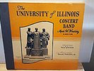 VTG 1951 UNIVERSITY OF ILLINOIS CONCERT BAND LP SET RCA VICTOR Mark Hindsley Dir