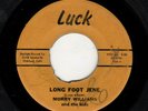 DOOWOP-MORRY WILLIAMS & THE KIDS-LONG FOOT JENE/TIME RUNS OUT-LUCK 102