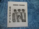 RARE GOSPEL SOUVENIR PROGRAM HEAVYWEIGHTS SOUL STIRRERS HARMONETTES VIOLINAIRES