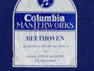204g4.  Lener String Qt. - Quartet in B Flat (Beethoven, Op. 18 #6) Columbia 60
