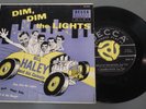 Vtg 1956 Decca BILL HALEY & His Comets DIM DIM th LIGHTS EP Hot Rod Cover ED2209