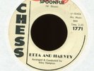 ETTA AND HARVEY Spoonful on Chess Promo R&B 45 Strong VG+ Hear