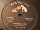 ELVIS PRESLEY RCA 78 HEARTBREAK HOTEL 20-6420 NICE