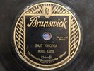 Brunswick 154 BUELL KAZEE “Darling Cora East Virginia” 78 RPM Prewar Country V-
