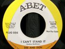 DEE AND DON I CAN'T STAND IT/HOW MUCH IT HURTS DEEP SOUL A-BET PROMO 45 HEAR IT