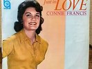 CONNIE FRANCIS - JUST IN LOVE  1964 JAPAN THIN SLEEVE LP  MGM YS-5152