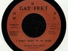 MILLICENT TODD, Patsy/STRANGER COLE - I Don't Want To Be Hurt - Vinyl (7
