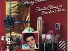 ELVIS PRESLEY GREEN VINYL PROMO 45 & PS MERRY CHRISTMAS BABY / SANTA CLAUS IS