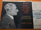 Francois Cluytens Ravel Piano Concertos UK Ed1 Columbia SAX 2394 b/s Stereo NM