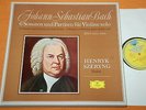 Szeryng Bach 6 Sonatas & Partitas for Solo Violin DGG Ed1 SLPM 139 270-2 NM