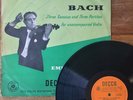 Bach Three Sonatas & Partitas   Emil Telmanyi (Decca LXT 2951) Rare 1954 Vinyl