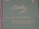 Beethoven complete VIOLIN sonatas OISTRAKH Oborin box Philips 835 245-48 AY NM
