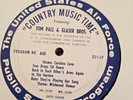 RADIO SHOW:USAF COUNTRY MUSIC TIME 439 MARTHA CARSON & 440 TOM PALL/GLASER BROS