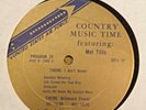 RADIO SHOW: USAF COUNTRY MUSIC TIME #24 MEL TILLIS & #25 LORENE MANN IN STUDIO