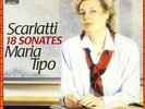 MARIA TIPO Piano SCARLATTI 18 Piano Sonatas EMI 749078 LP 1987 Digital Recording